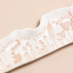 little things floral trinket dish